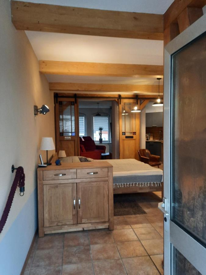 Ferienwohnung Urlaub Im Friseursalon Sebnitz Exterior foto