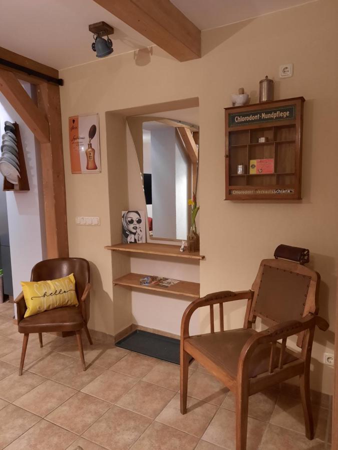 Ferienwohnung Urlaub Im Friseursalon Sebnitz Exterior foto