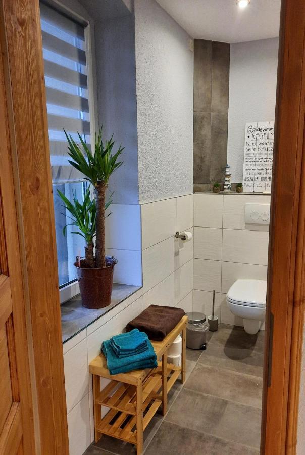 Ferienwohnung Urlaub Im Friseursalon Sebnitz Exterior foto