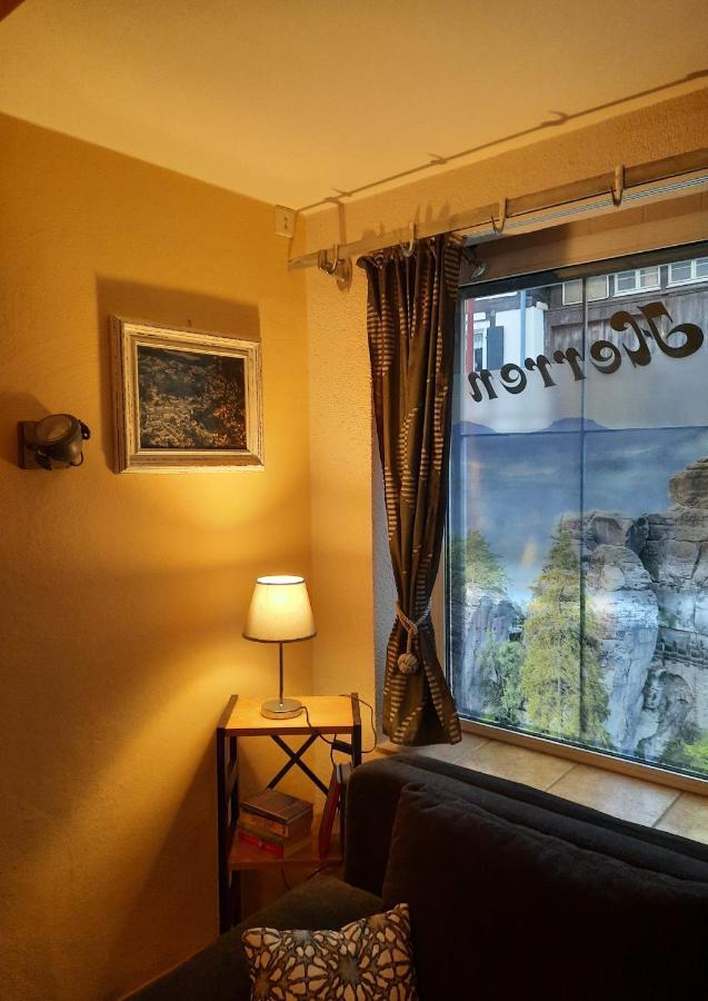 Ferienwohnung Urlaub Im Friseursalon Sebnitz Exterior foto