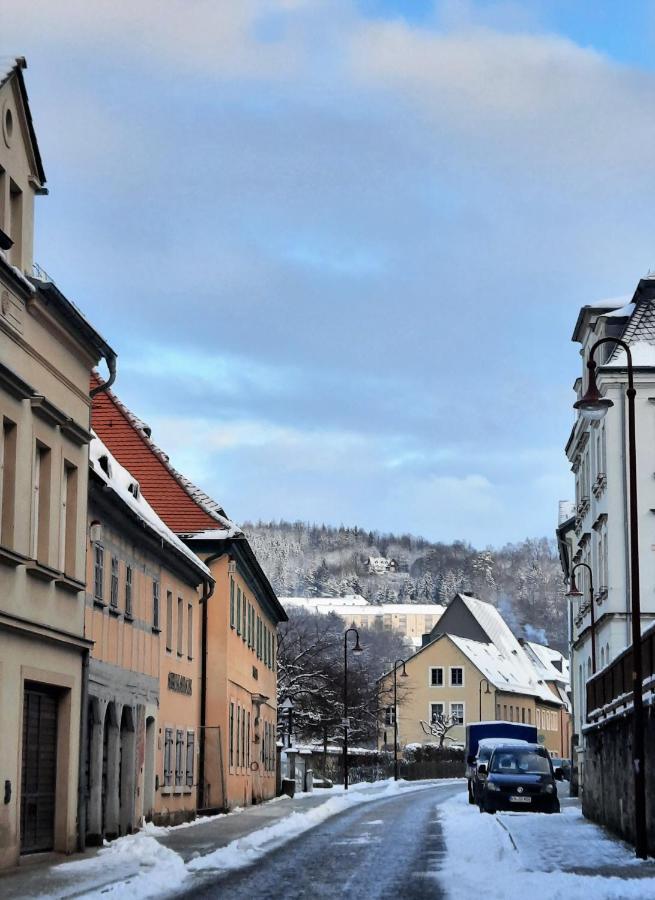 Ferienwohnung Urlaub Im Friseursalon Sebnitz Exterior foto