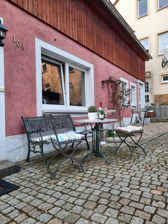 Ferienwohnung Urlaub Im Friseursalon Sebnitz Exterior foto