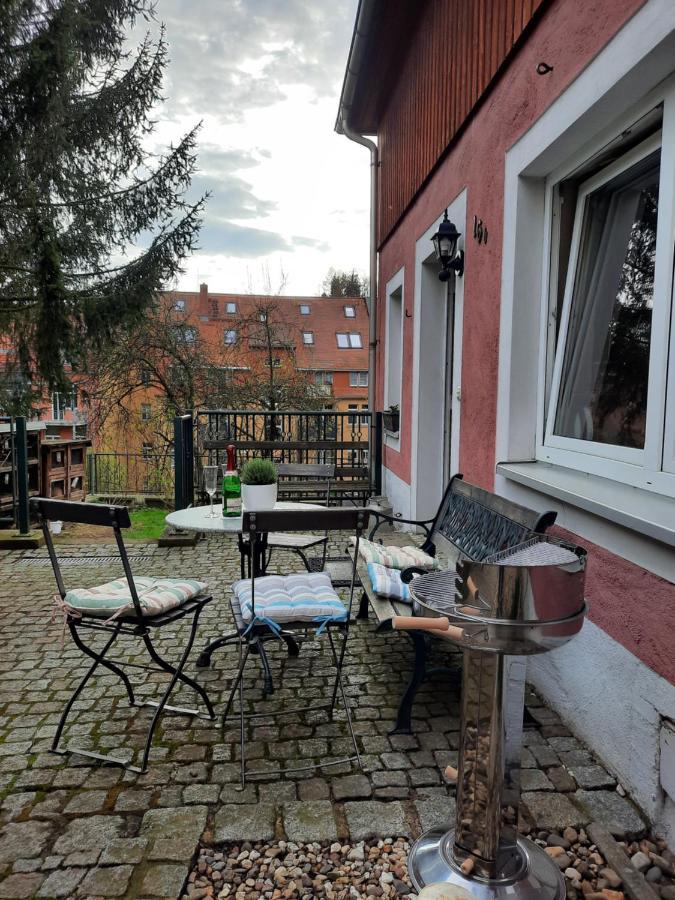 Ferienwohnung Urlaub Im Friseursalon Sebnitz Exterior foto